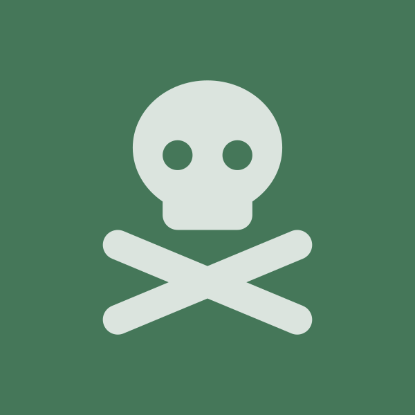 Icône symbole de poison